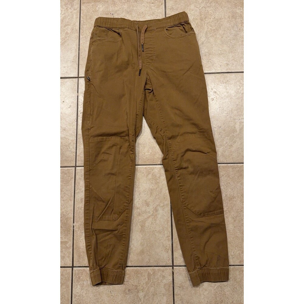 Black Diamond Men's Chino Jogger Pants Brown